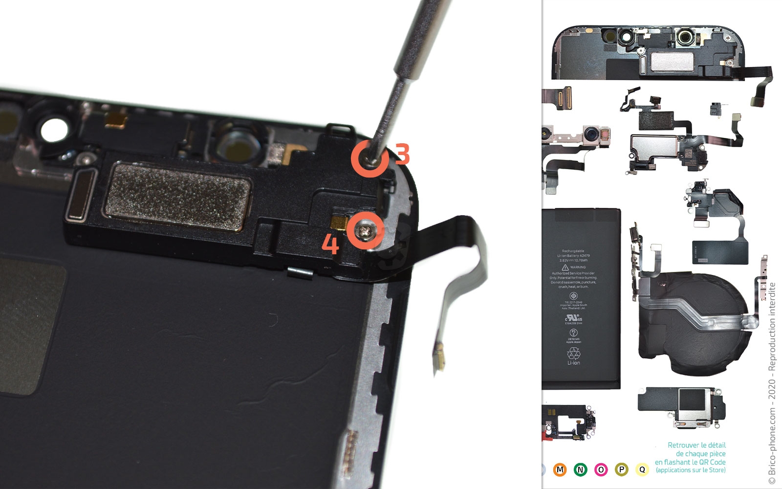 Démontage complet sur iPhone 12 photo 2