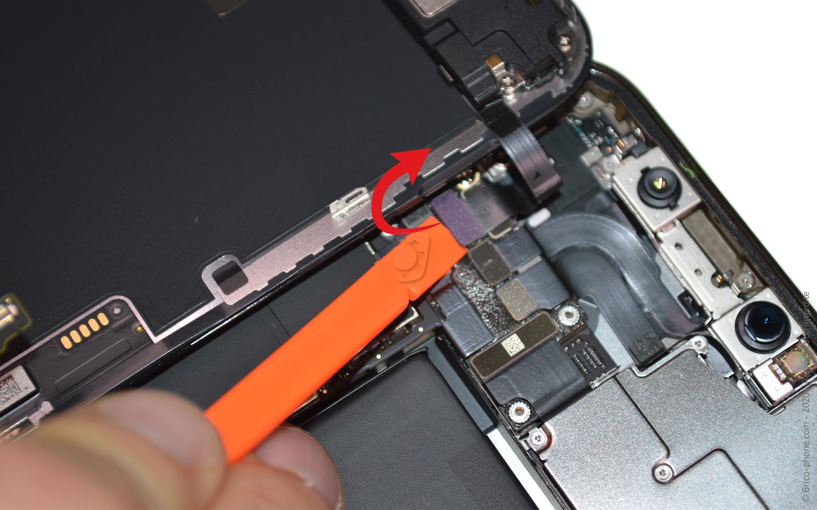 Changement du haut-parleur externe sur iPhone 12 Pro photo 3