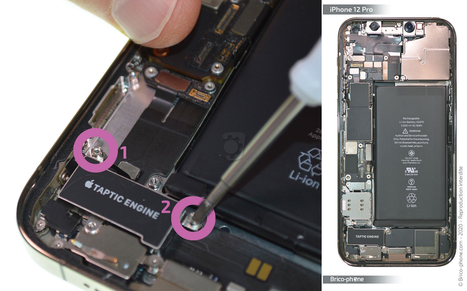 Remplacer le connecteur de charge sur iPhone 12 Pro photo 2
