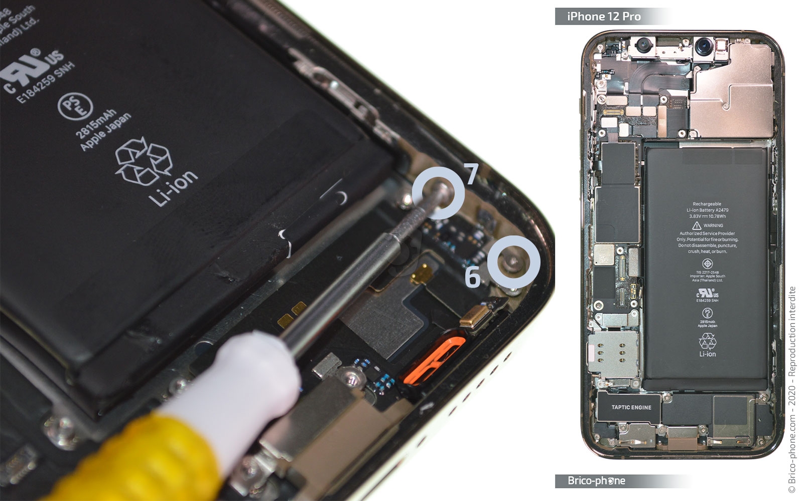 Remplacer le connecteur de charge sur iPhone 12 Pro photo 1