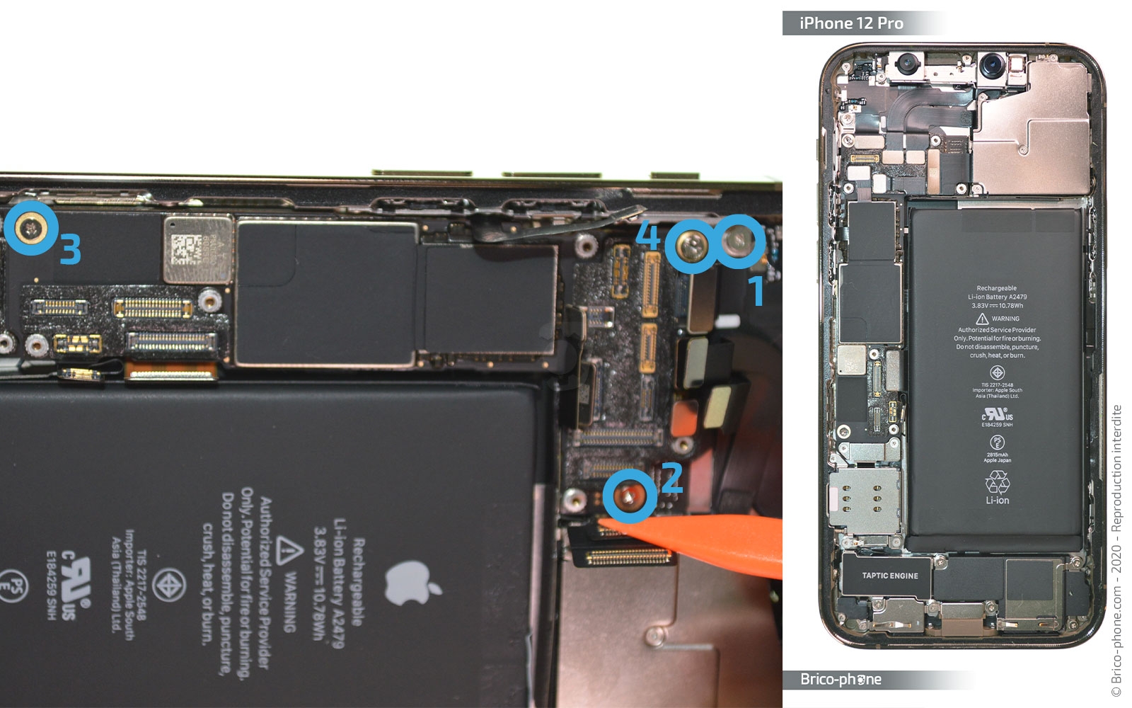 Remplacer le connecteur de charge sur iPhone 12 Pro photo 1