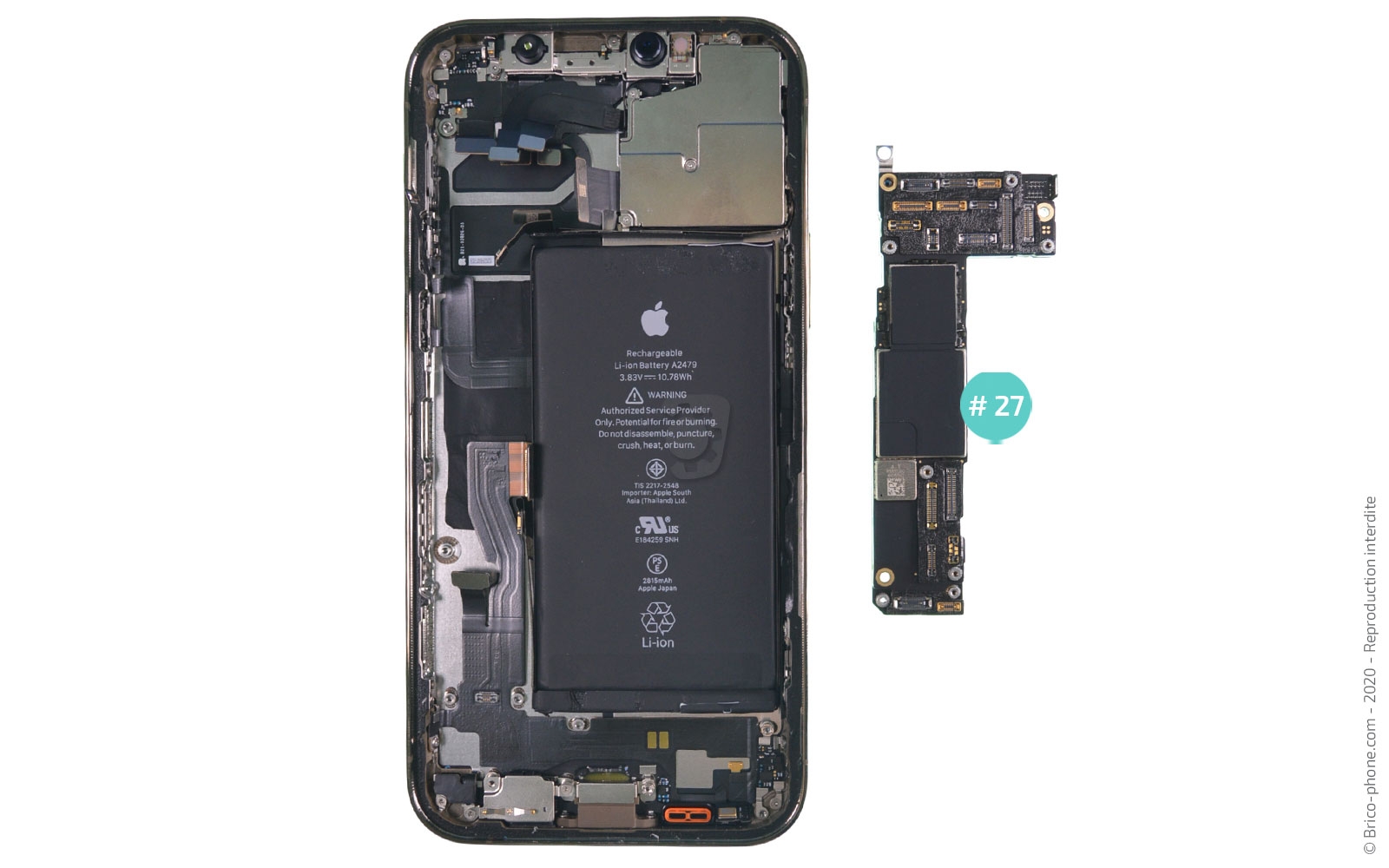 Remplacer le connecteur de charge sur iPhone 12 Pro photo 3