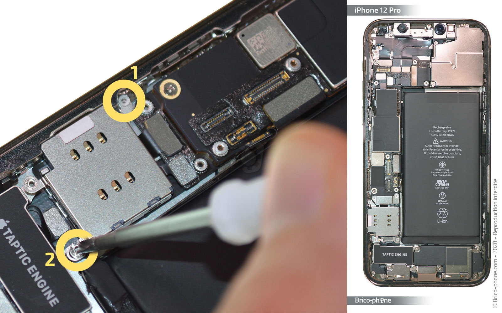 Remplacer le connecteur de charge sur iPhone 12 Pro photo 1