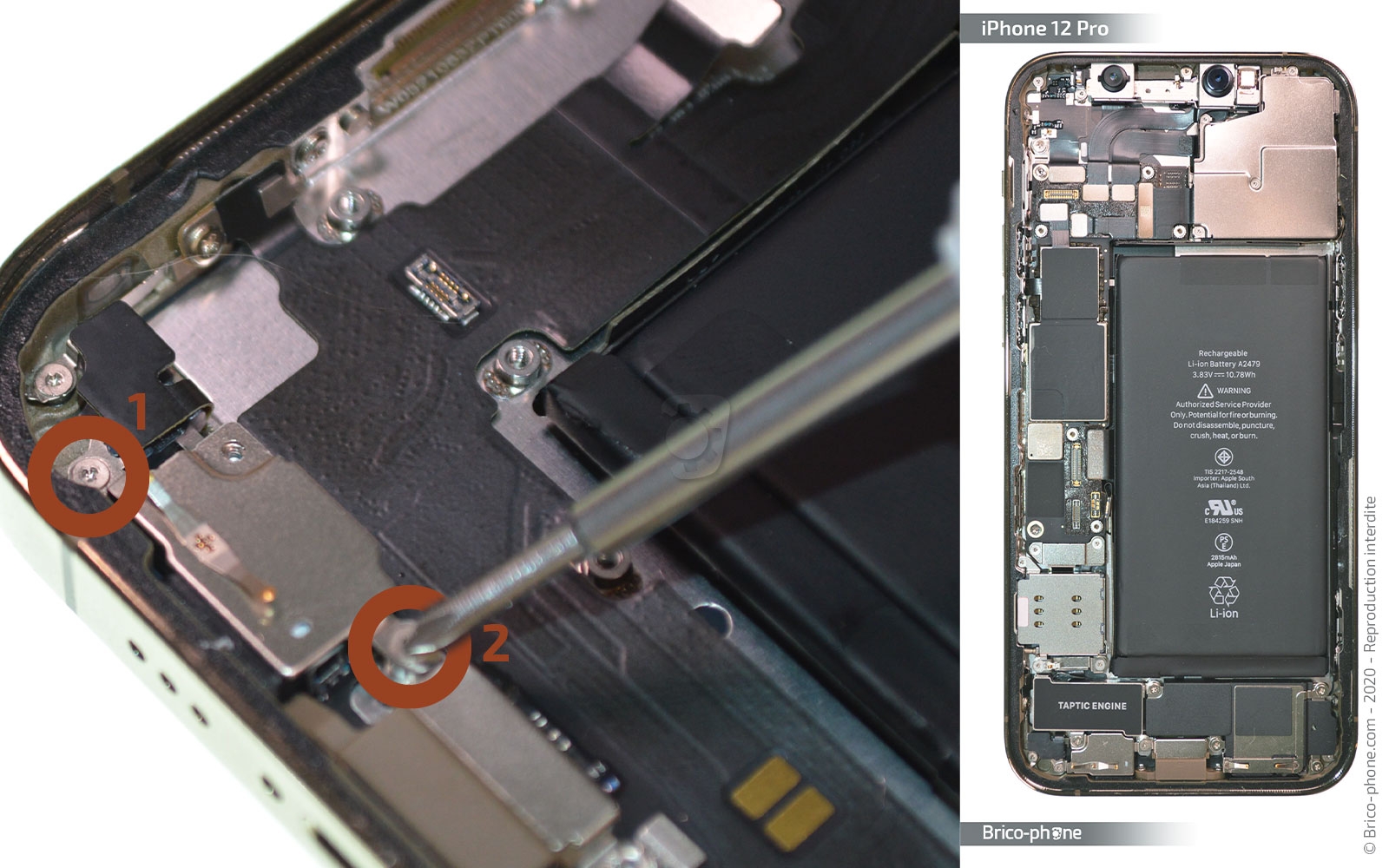 Remplacer le connecteur de charge sur iPhone 12 Pro photo 1