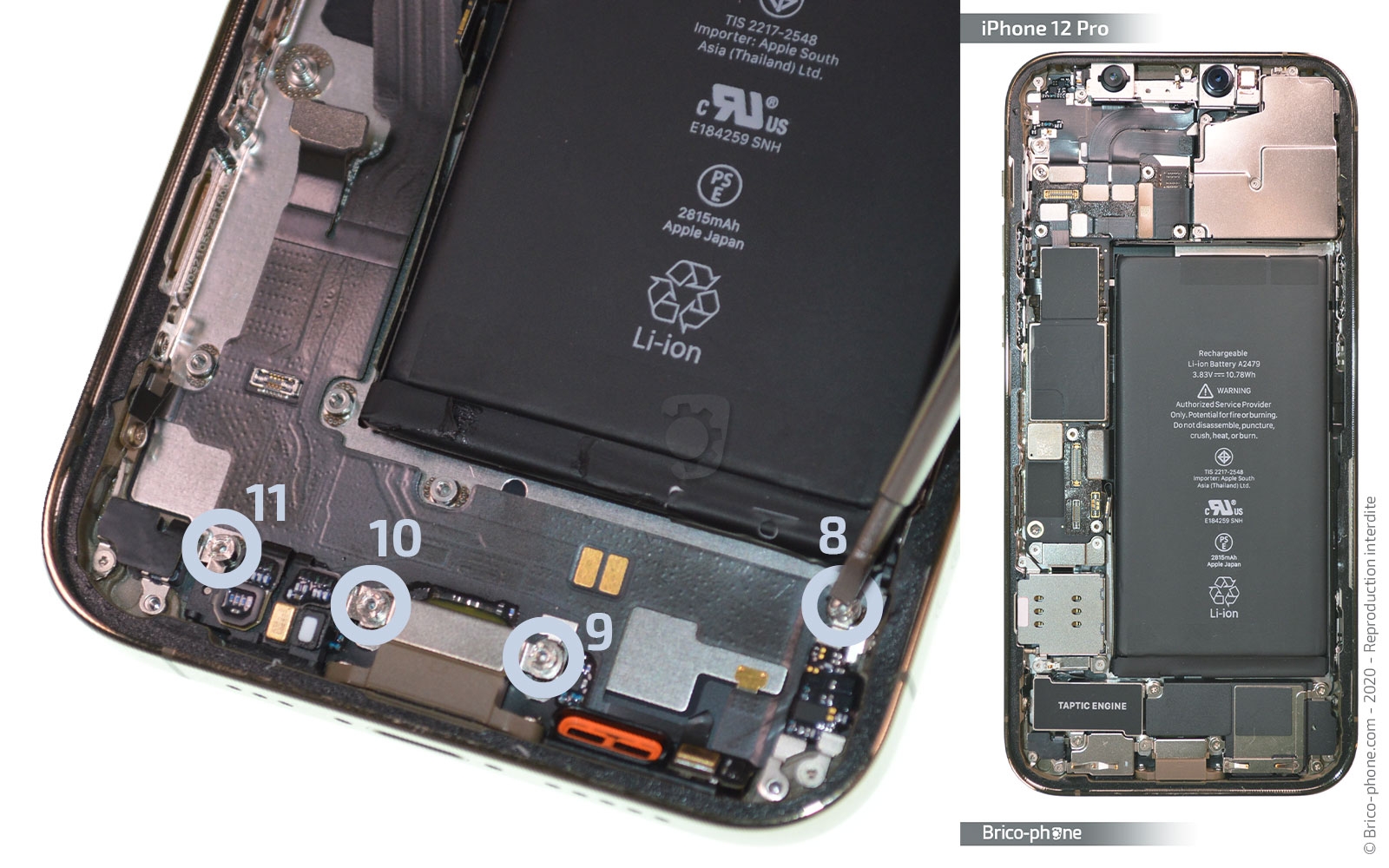 Remplacer le connecteur de charge sur iPhone 12 Pro photo 1