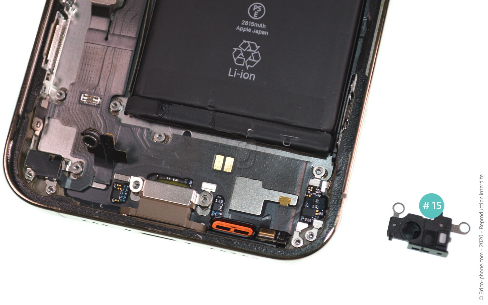 Remplacer le connecteur de charge sur iPhone 12 Pro photo 4