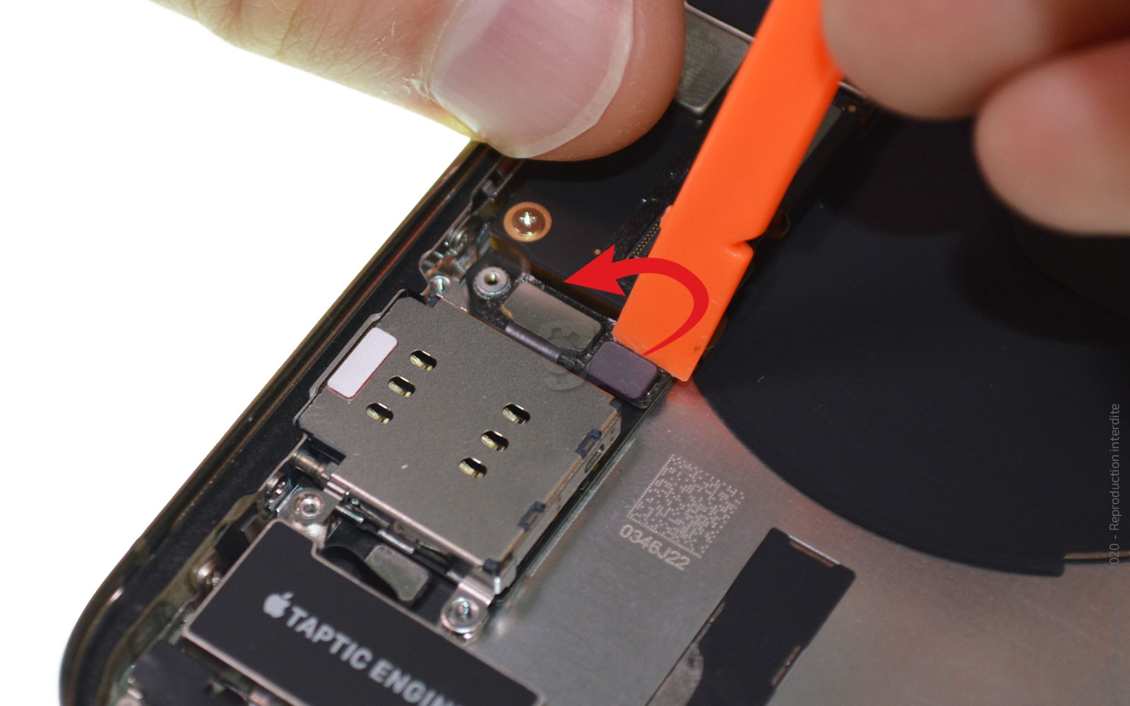 Remplacement du Taptic Engine (vibreur) sur iPhone 12 Pro photo 2