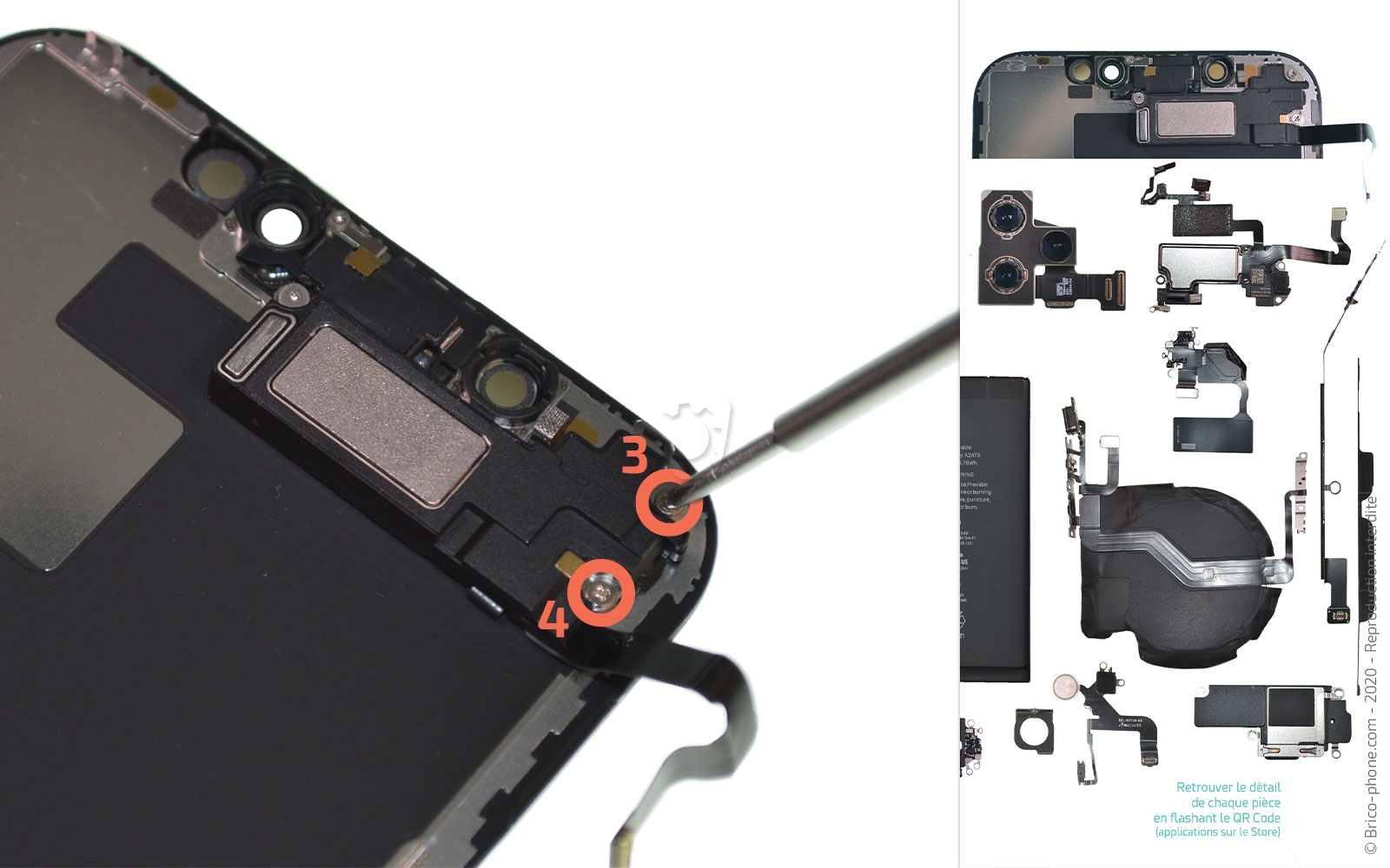 Démontage Complet sur iPhone 12 Pro photo 2