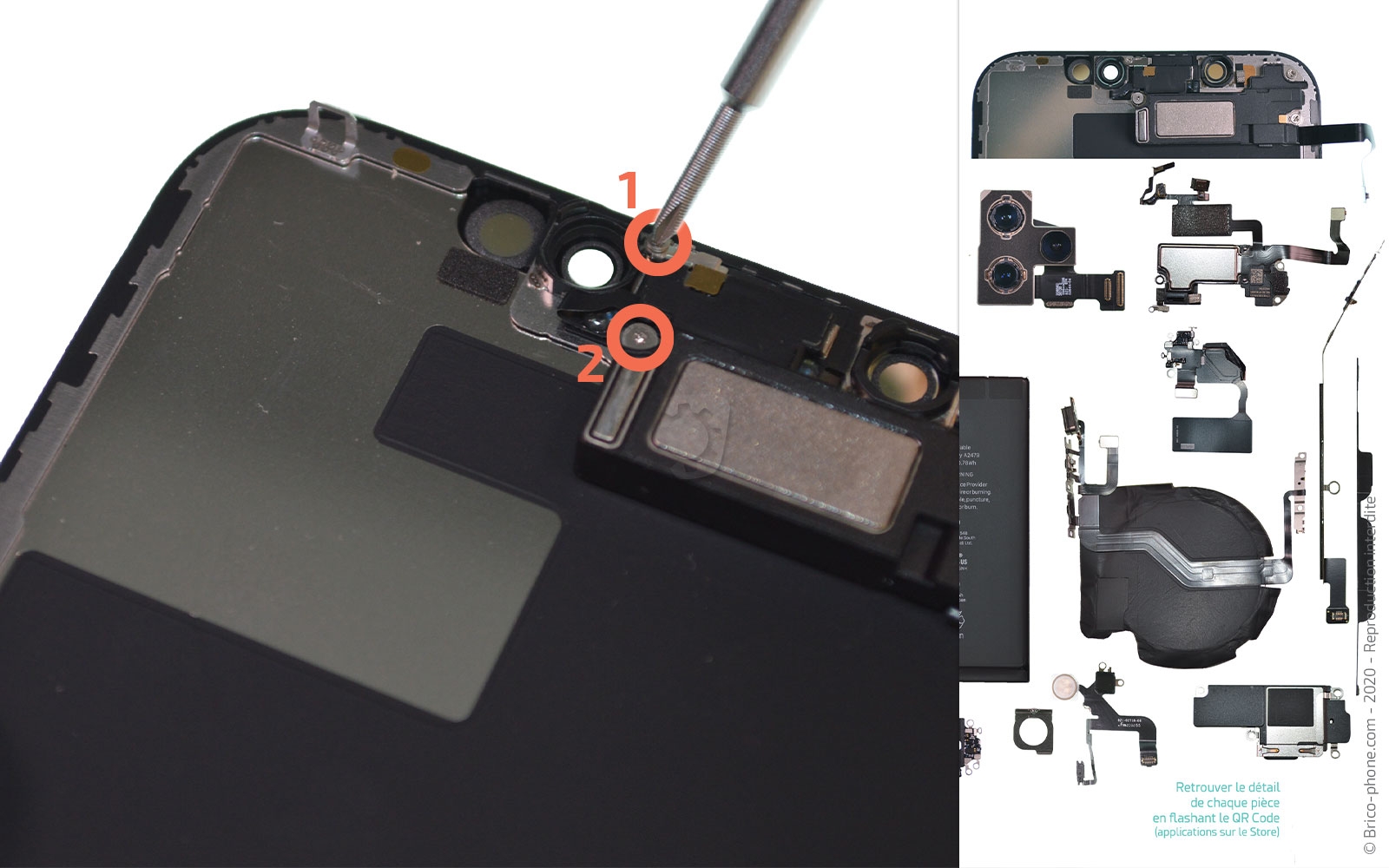 Démontage Complet sur iPhone 12 Pro photo 3