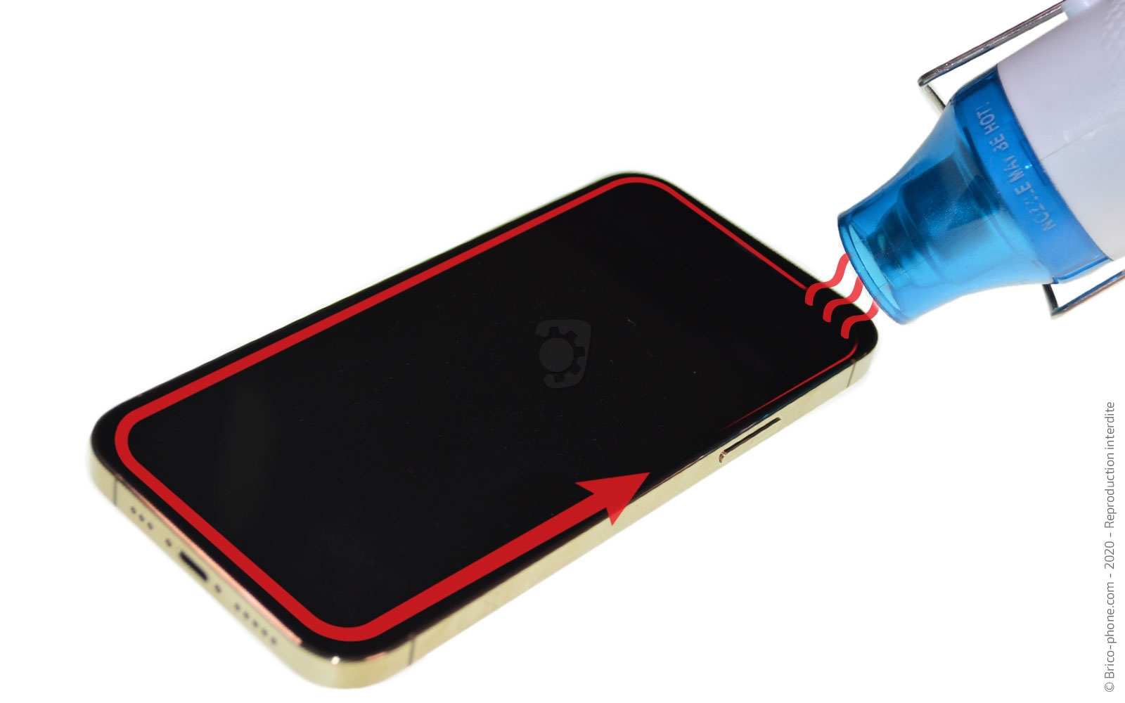 Changement du lecteur Sim sur iPhone 12 Pro photo 1