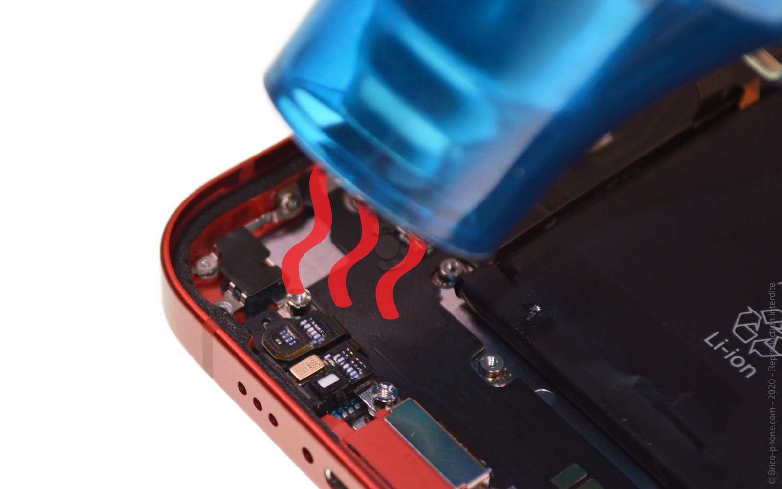 Changement du connecteur de charge sur iPhone 12 photo 1