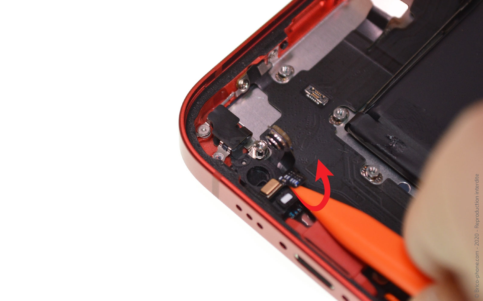 Changement du connecteur de charge sur iPhone 12 photo 3