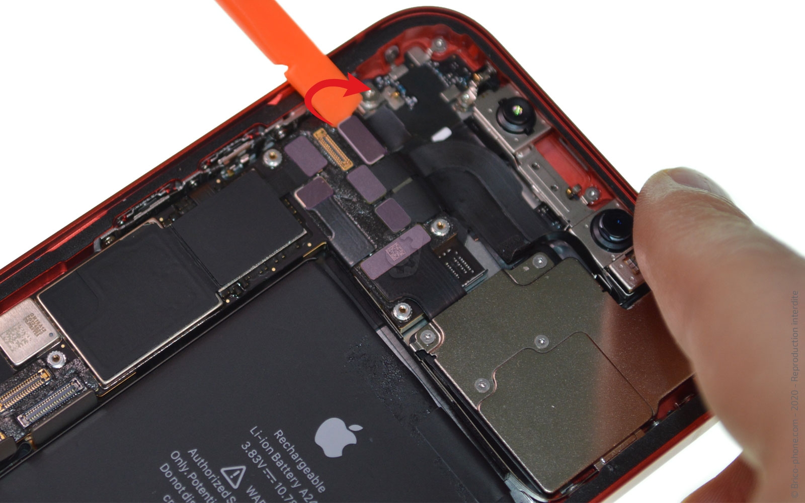 Changement du connecteur de charge sur iPhone 12 photo 3