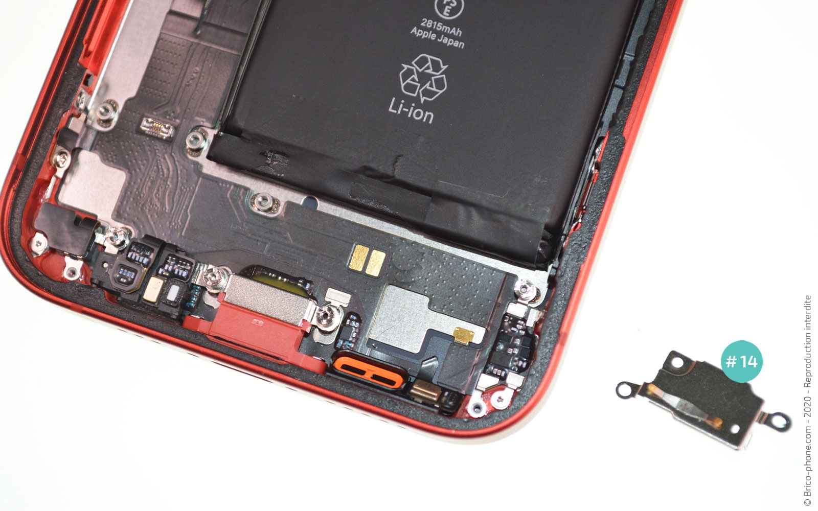 Changement du connecteur de charge sur iPhone 12 photo 3