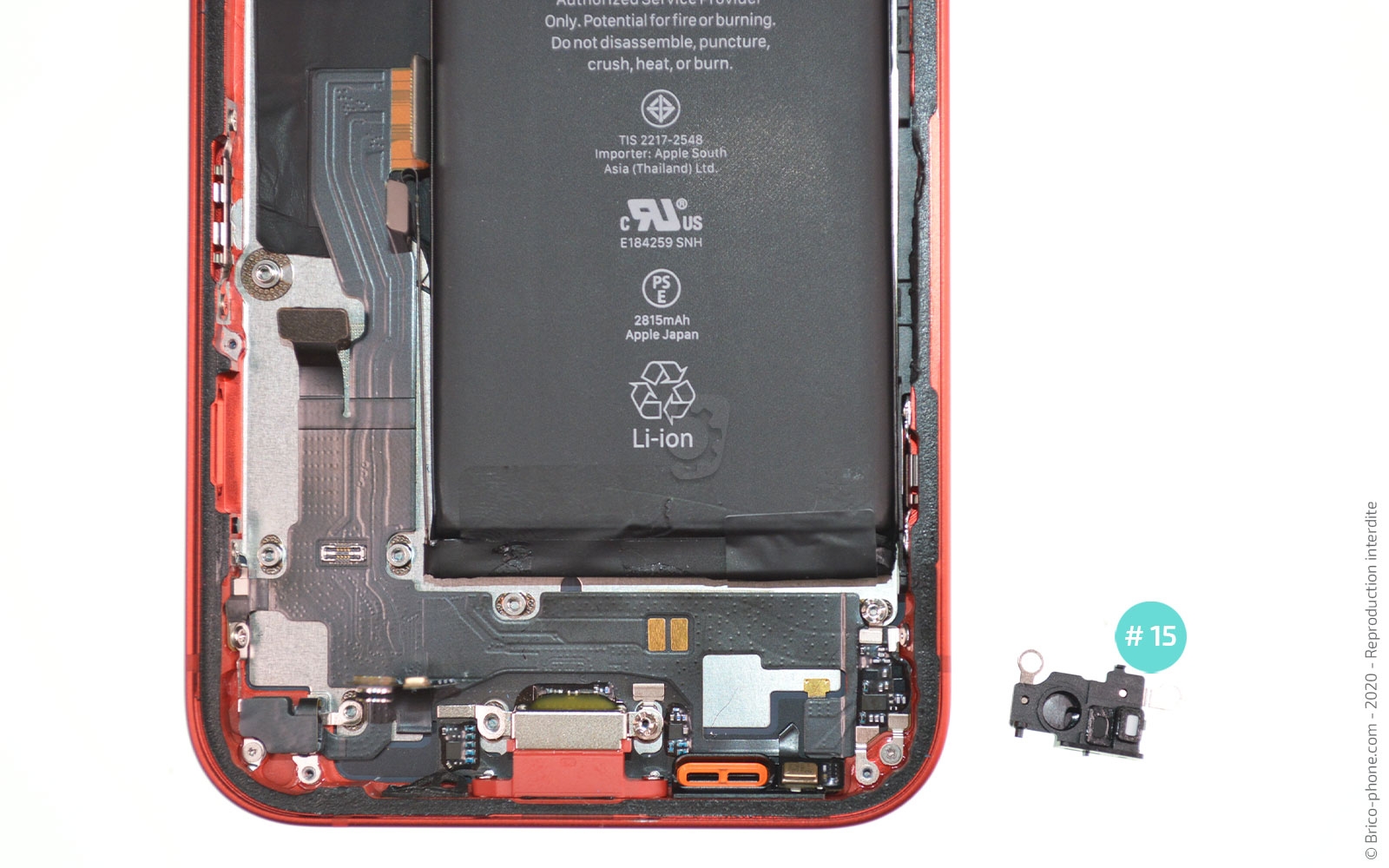 Changement du connecteur de charge sur iPhone 12 photo 3