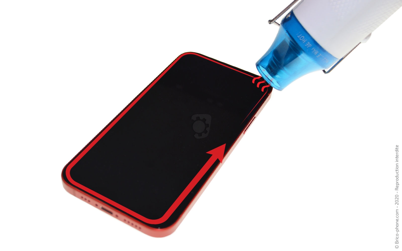 Changement du connecteur de charge sur iPhone 12 photo 2