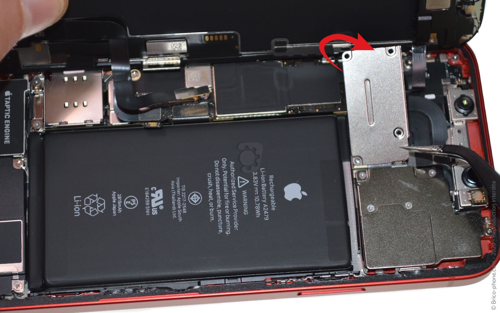 Changement du connecteur de charge sur iPhone 12 photo 2