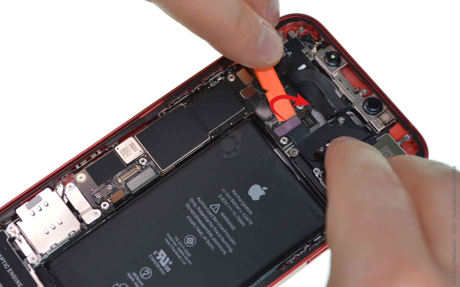 Changement du bloc caméras arrière sur iPhone 12 photo 2