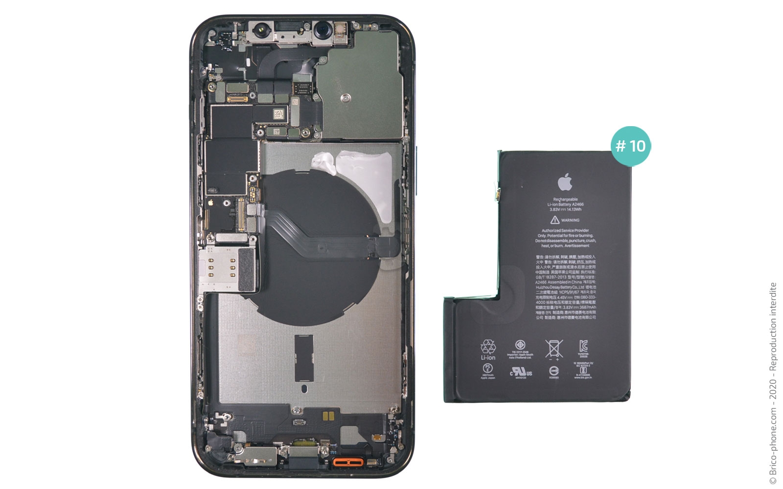 Démontage complet sur iPhone 12 Pro Max photo 3