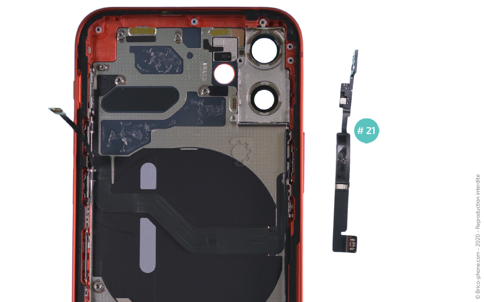 Démontage complet sur iPhone 12 Mini photo 3