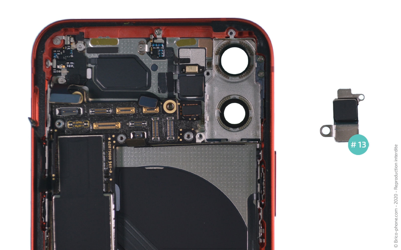 Démontage complet sur iPhone 12 Mini photo 4