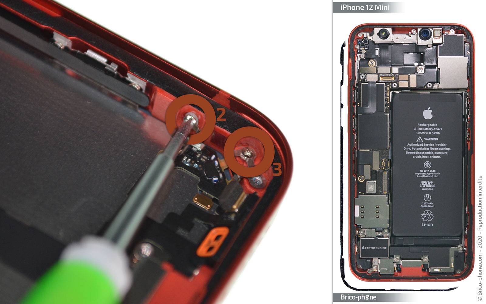Remplacer le connecteur de charge sur iPhone 12 Mini photo 2