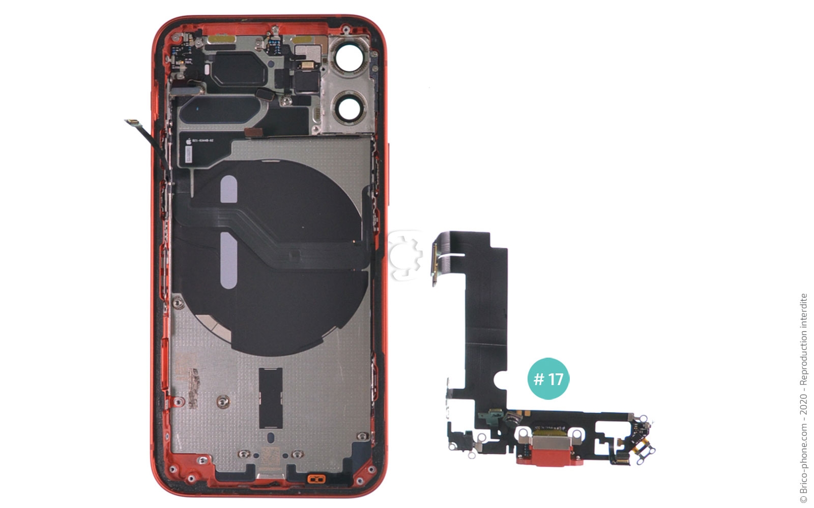 Remplacer le connecteur de charge sur iPhone 12 Mini photo 4