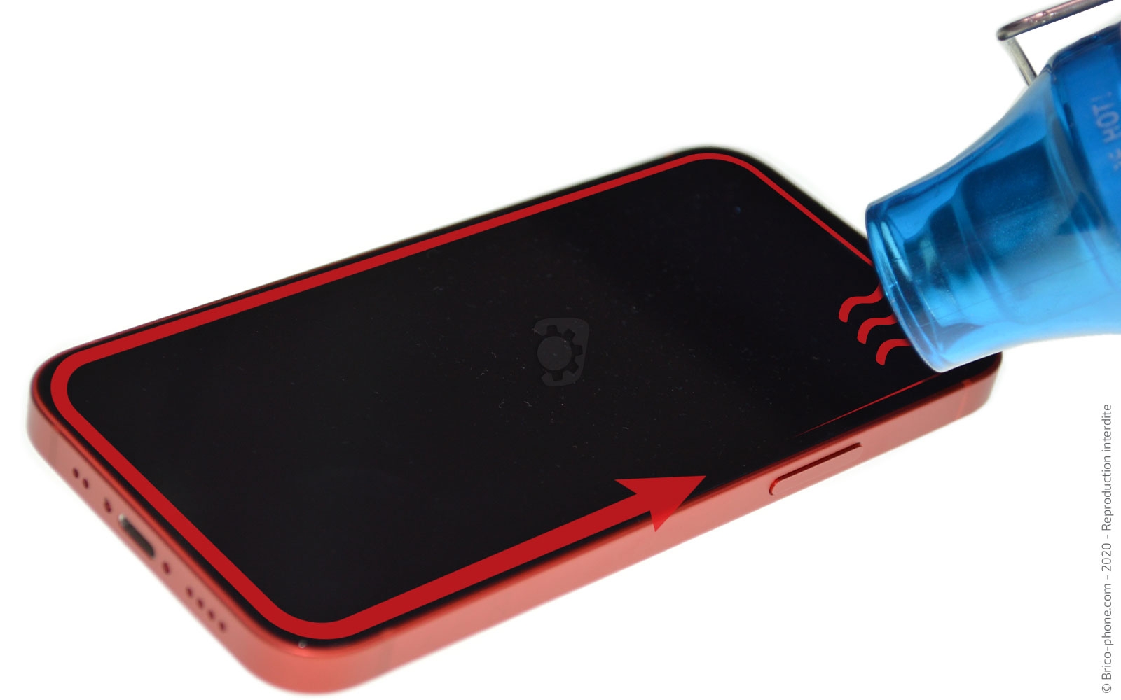 Remplacement du Taptic Engine (vibreur) sur iPhone 12 Mini photo 2