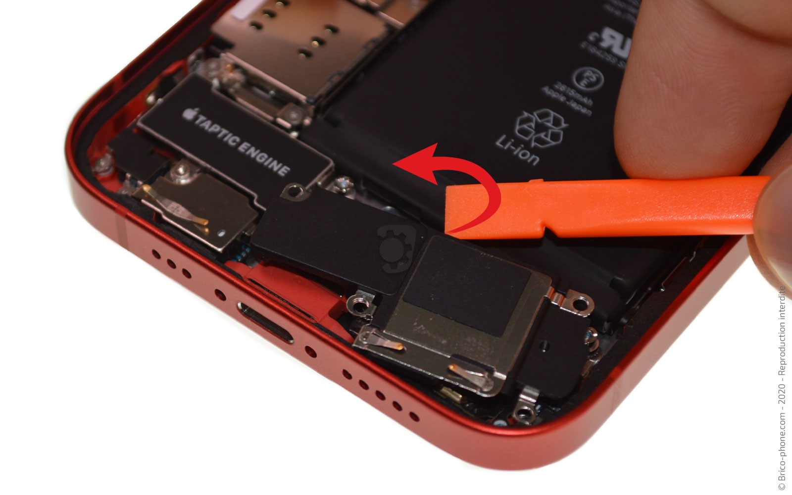 Changement du haut-parleur externe sur iPhone 12 photo 2