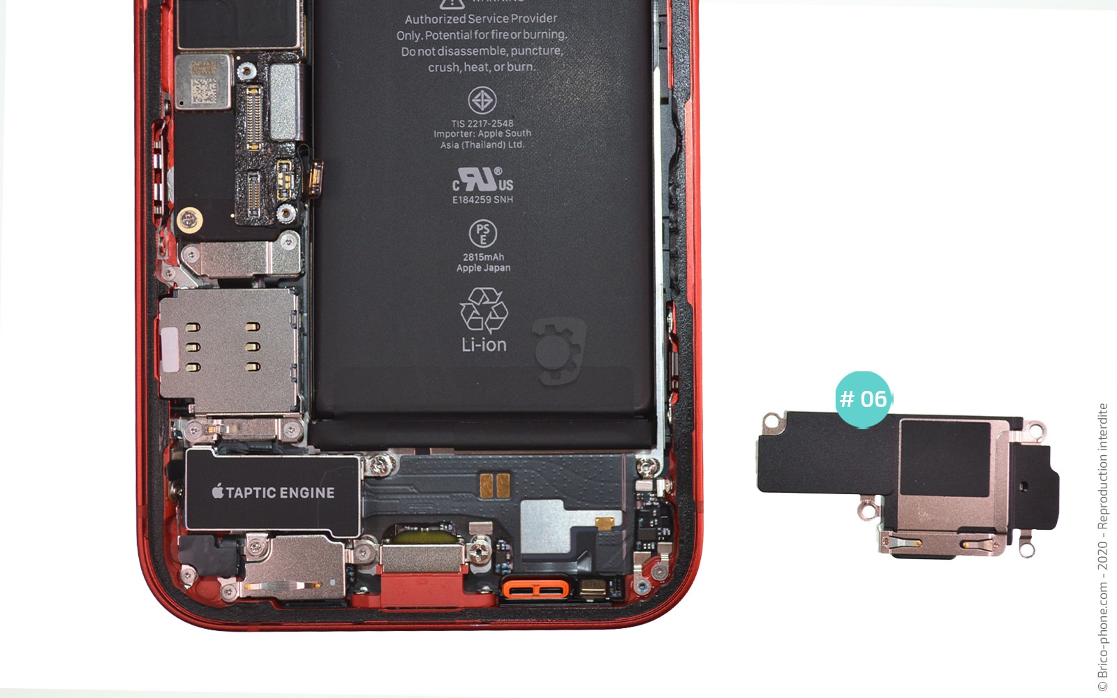 Changement du haut-parleur externe sur iPhone 12 photo 3