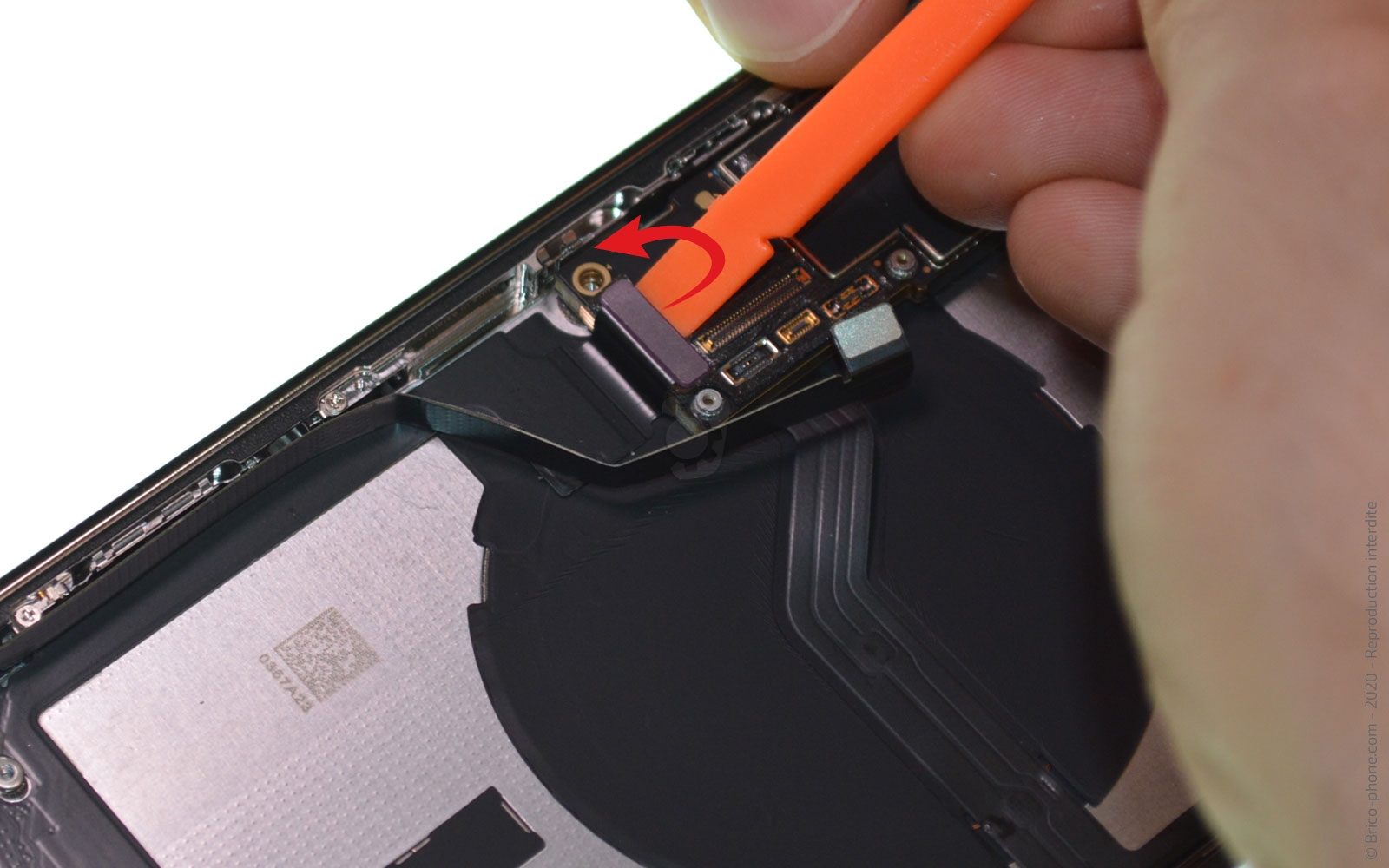 Changement du connecteur de charge sur iPhone 12 Pro Max photo 1