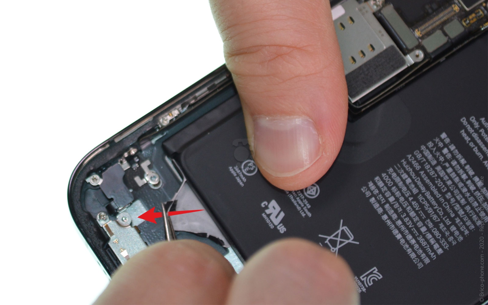 Changement du connecteur de charge sur iPhone 12 Pro Max photo 2