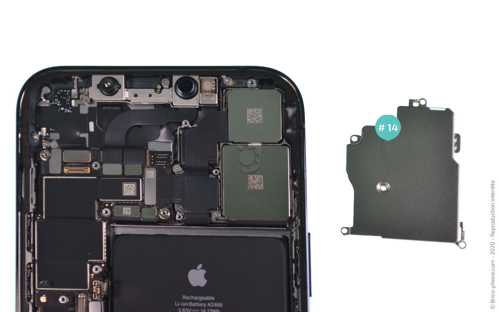 Changement des caméras arrière sur iPhone 12 Pro Max photo 3