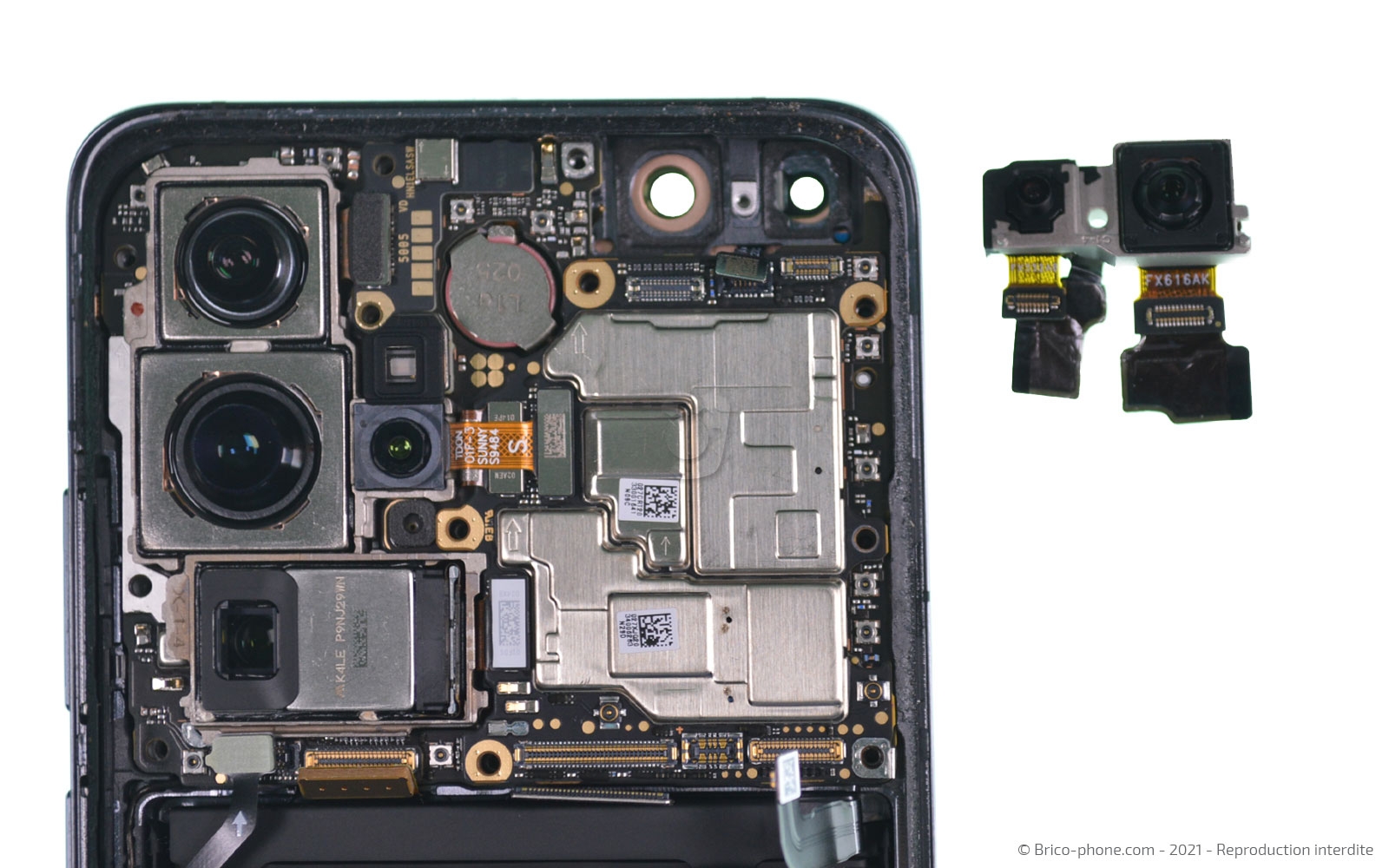 Démontage complet sur P40 Pro photo 4