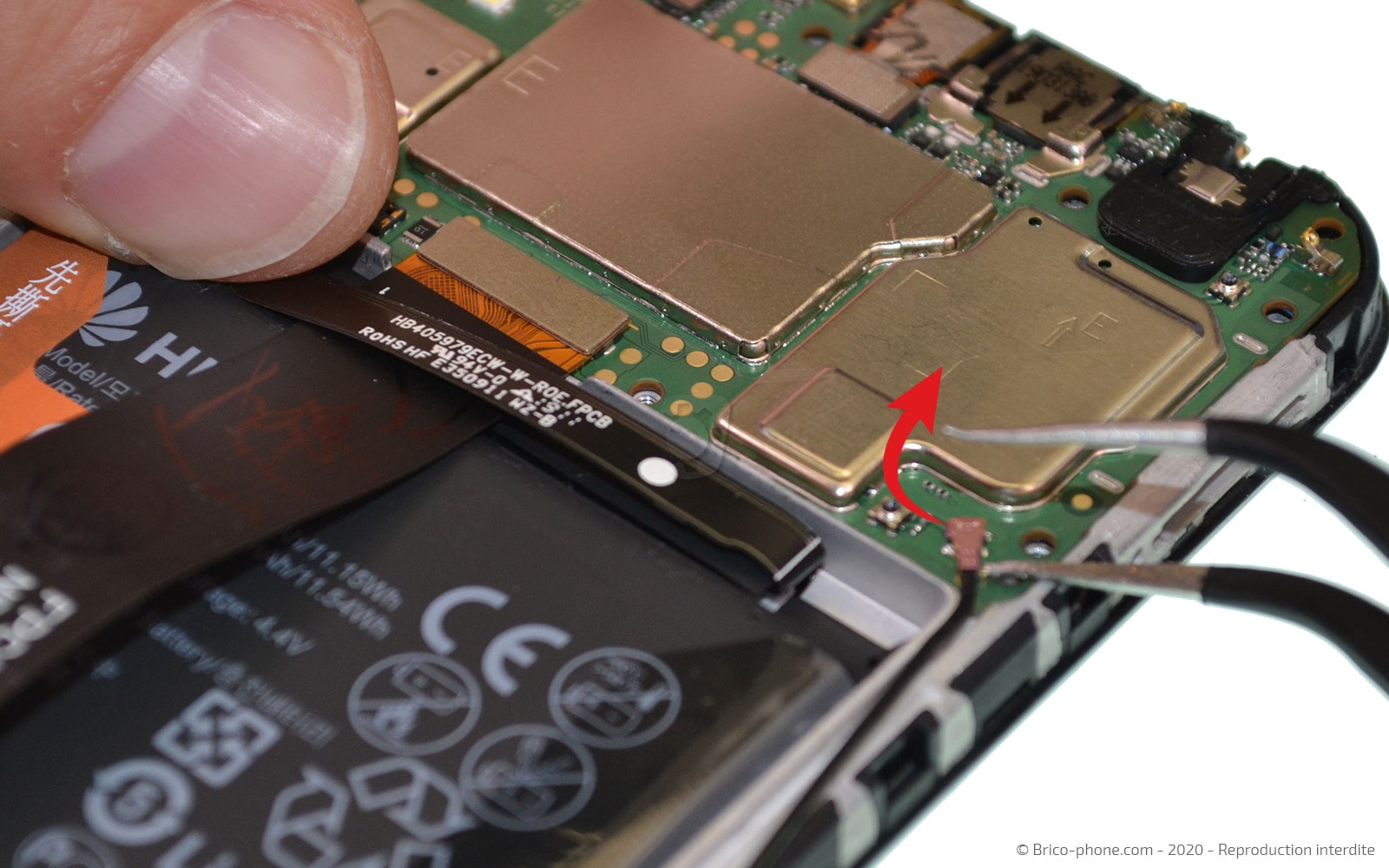 Changement du bloc écran sur Y5 2019 photo 1