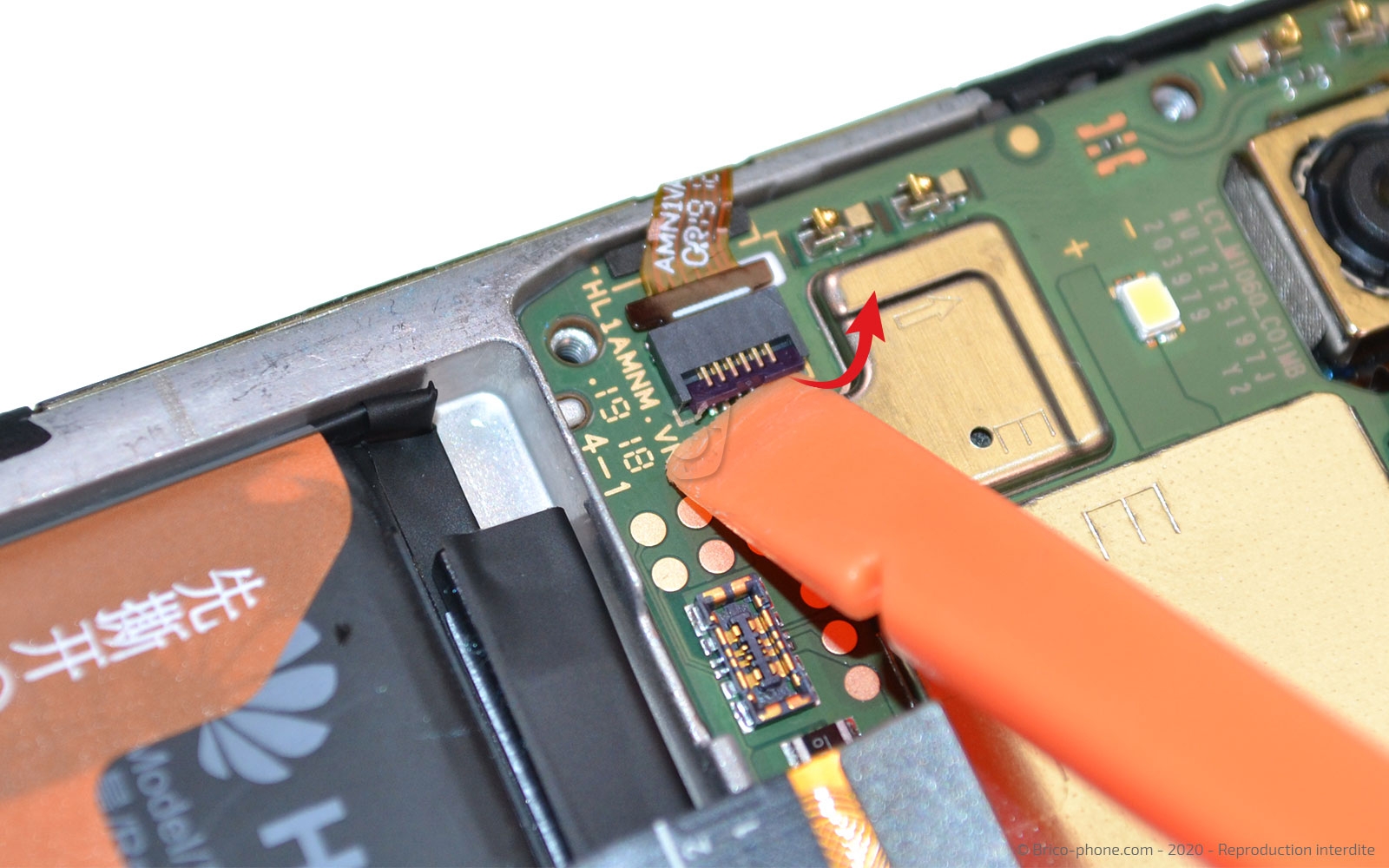 Changement du bloc écran sur Y5 2019 photo 2