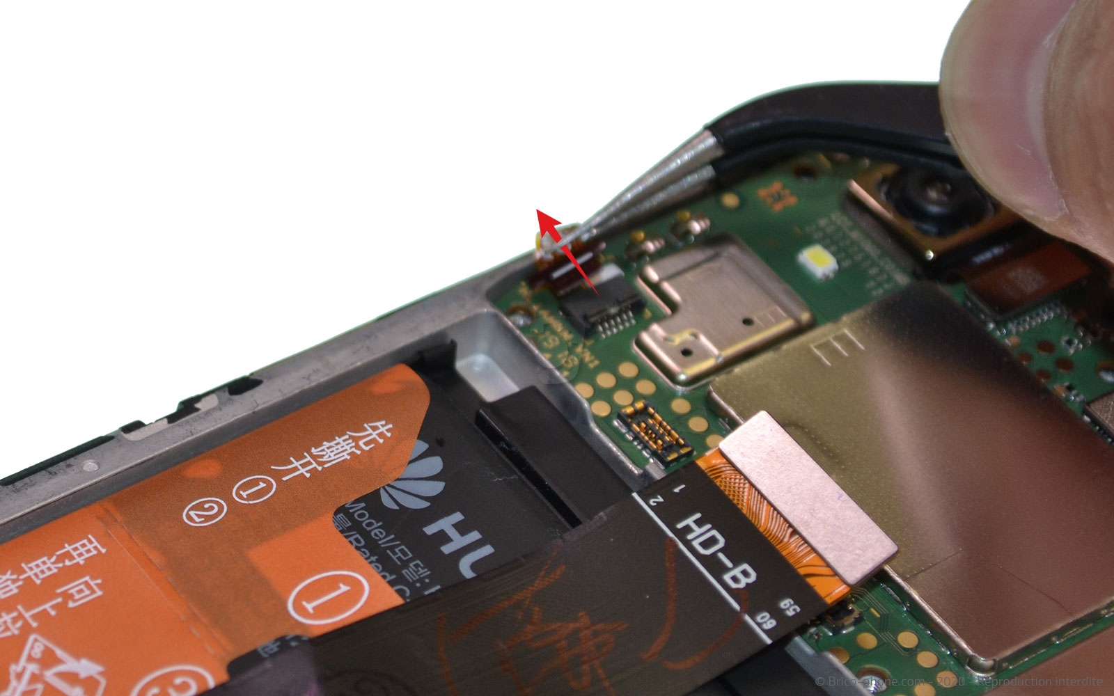 Changement du bloc écran sur Y5 2019 photo 3