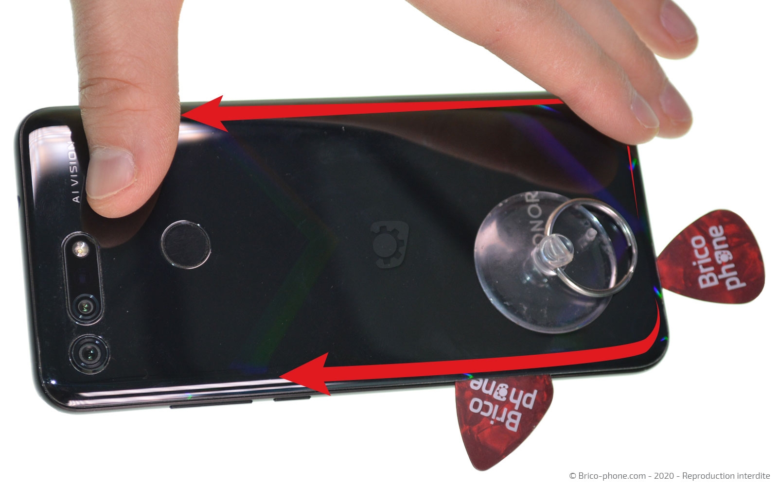 Démontage complet sur Honor View 20 photo 3