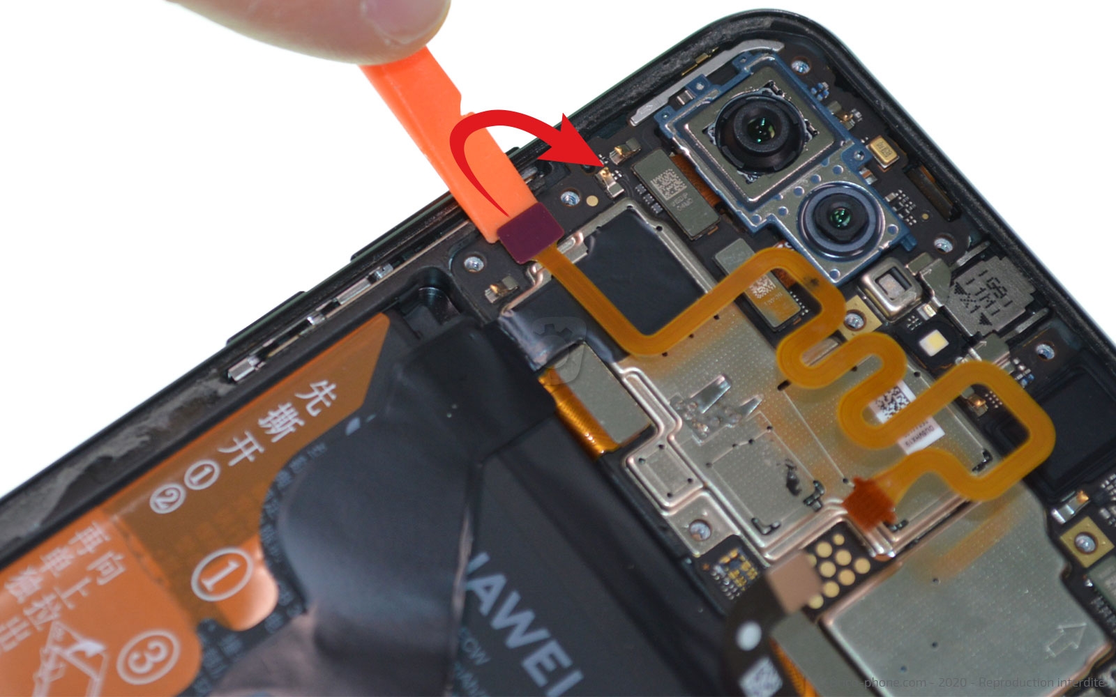 Démontage complet sur Honor View 20 photo 2