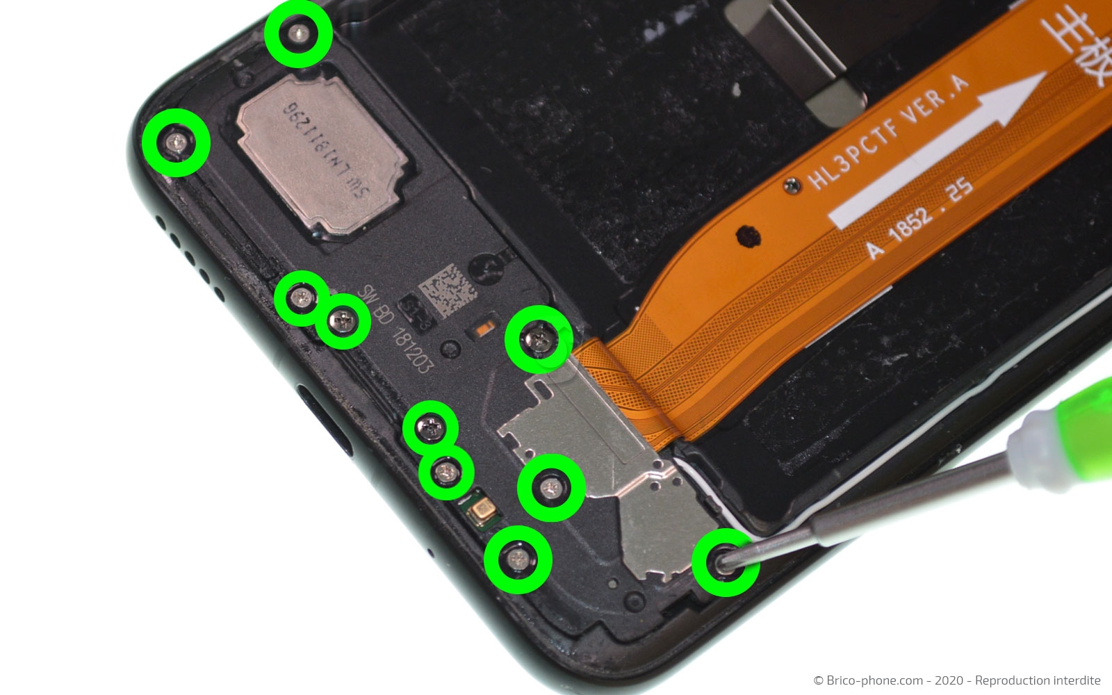 Démontage complet sur Honor View 20 photo 1