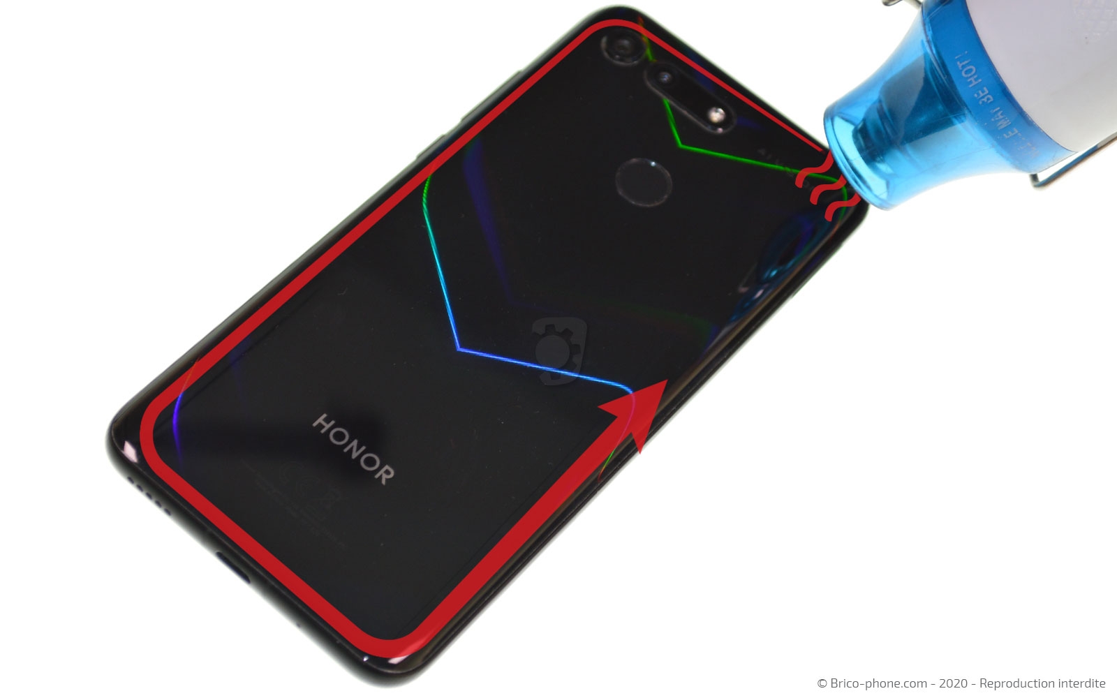 Changement de batterie sur Honor View 20 photo 2