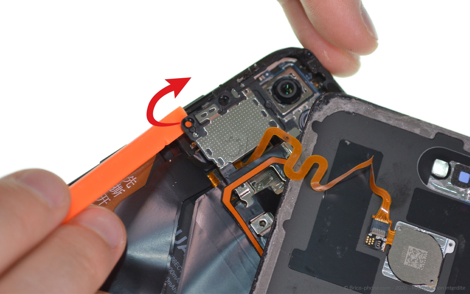 Changement du connecteur de charge sur Honor View 20 photo 1