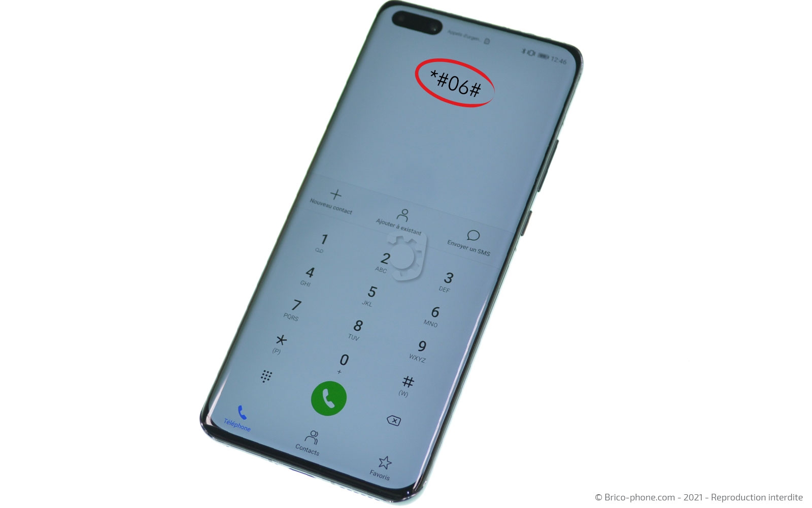 Changement du bloc écran avec batterie sur P40 Pro photo 2