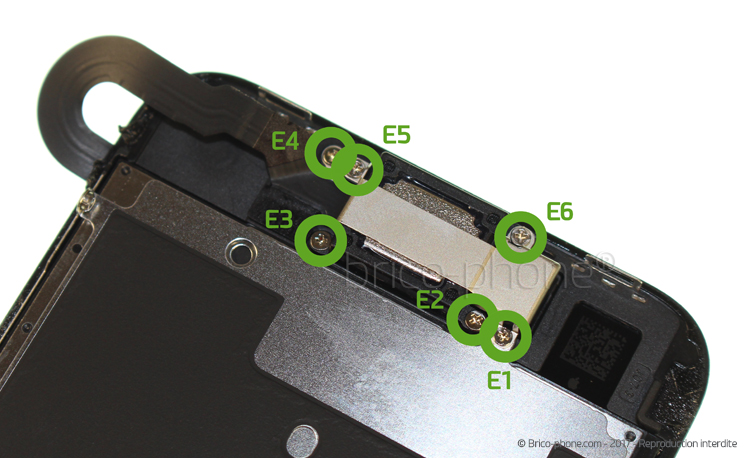 Changement du haut-parleur interne sur iPhone 8 photo 1