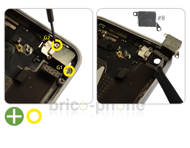 Changement de nappe bouton Power sur iPhone 5C photo 1