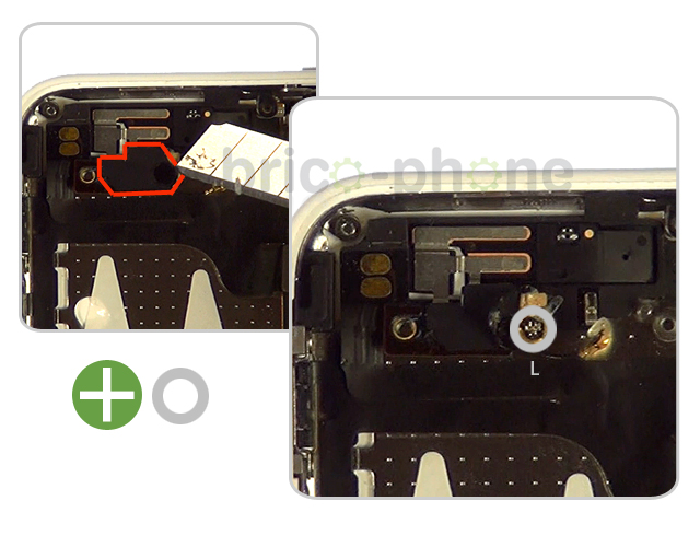 Changement de nappe bouton Power sur iPhone 5C photo 1