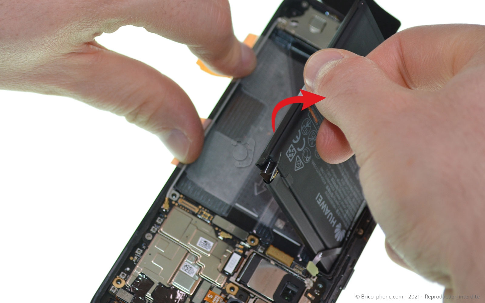 Changement de batterie sur P40 Pro photo 2