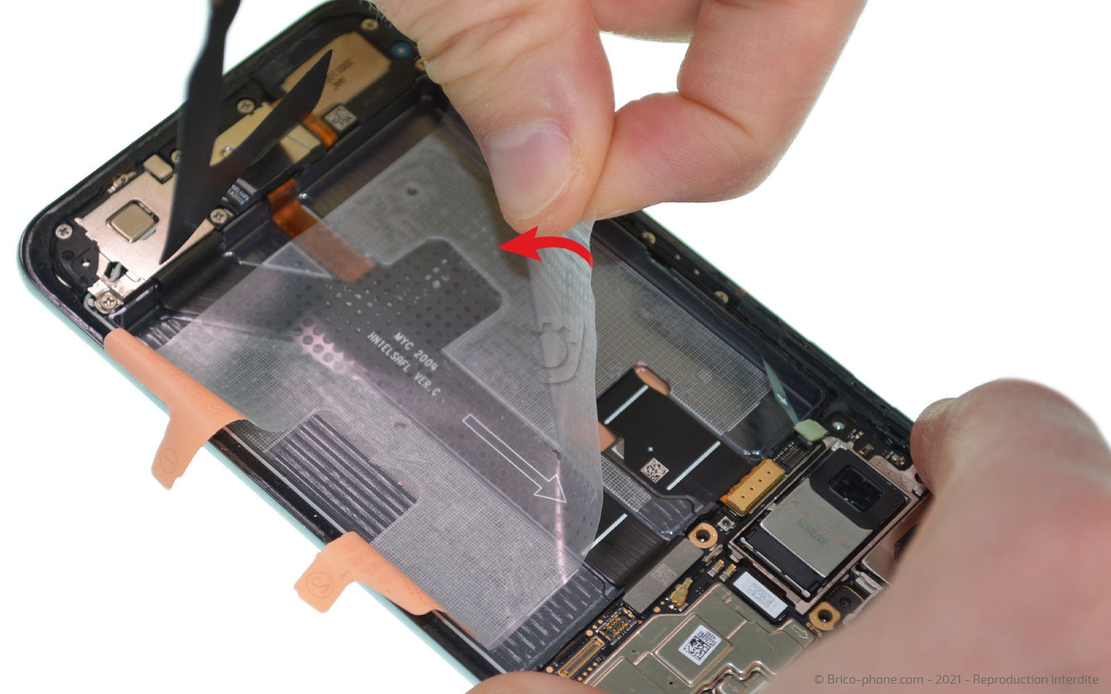 Changement de batterie sur P40 Pro photo 4