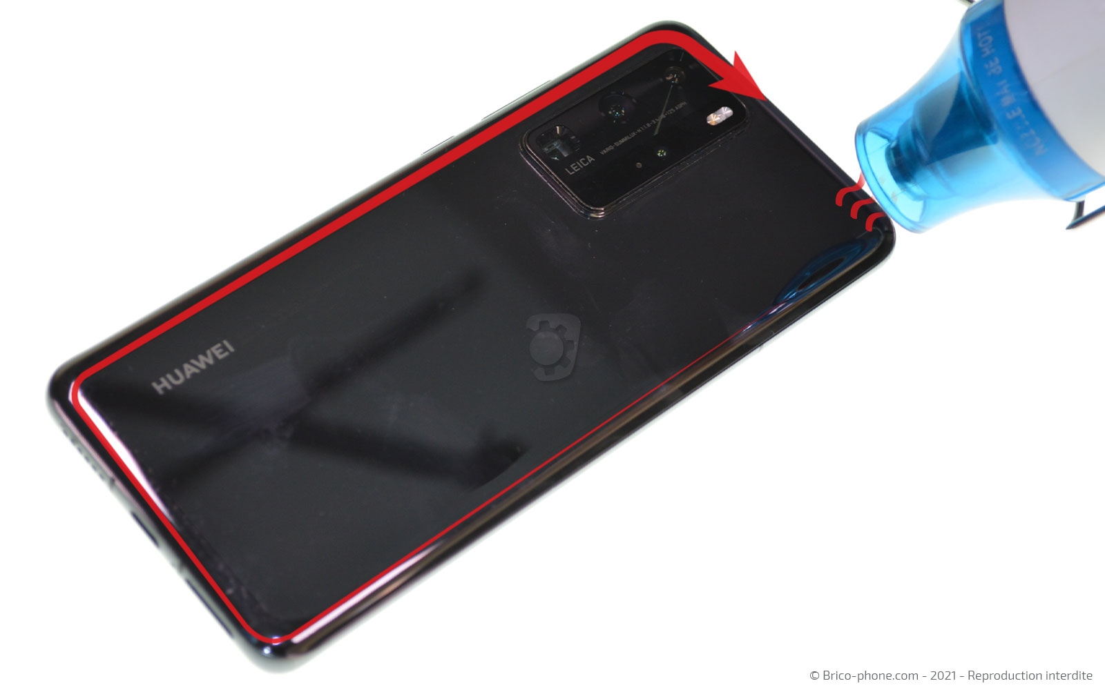 Changement de batterie sur P40 Pro photo 2