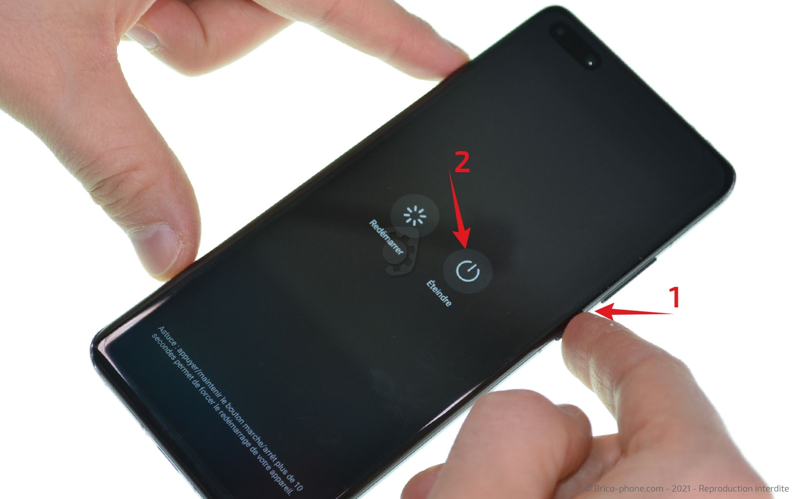 Changement de batterie sur P40 Pro photo 1